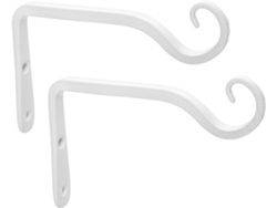 2 Ganchos De Pared, Soportes Para Colgar Plantas, 15 Cm