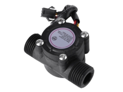 Sensor De Flujo De Agua De Efecto Hall Dn15 G1/2 1-30 L/min Medidor De Alta Precisión