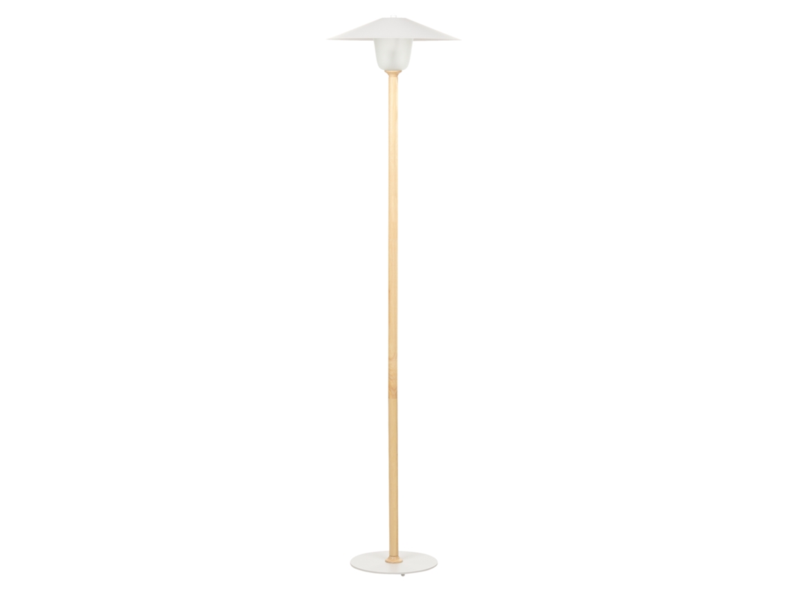 Lámpara de pie BELIANI Moppy de Madera de roble Madera clara 25x25x153