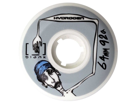 Rodas de Patins Hydrogen Blank 4 Unidades Transparenterollerblade