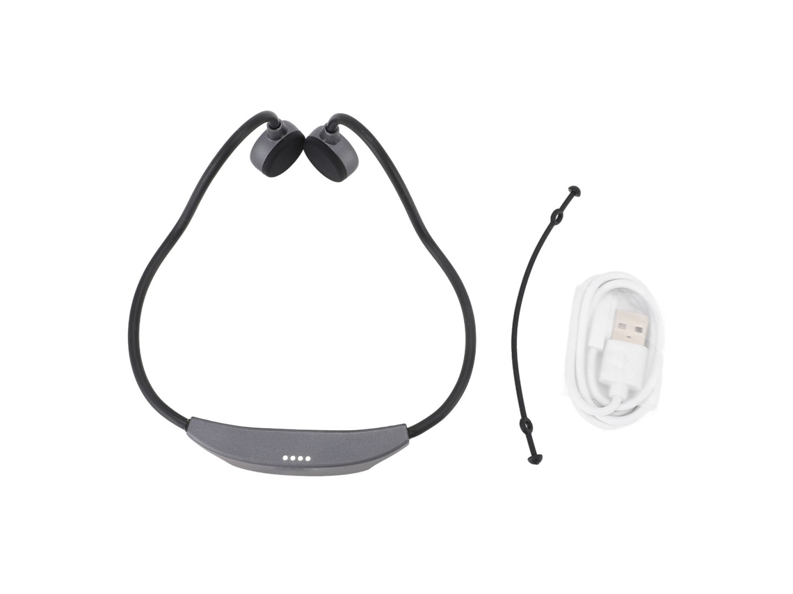 Auriculares De Conducción Ósea (impermeables Para Natación, Reproductor Mp3 Con Memoria Integrada De 16g)