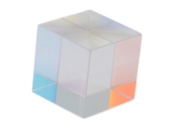 Cubo Prismático Óptico De Vidrio Rgb De 20 Mm Con Dispersión De Color Para Regalos De Cumpleaños
