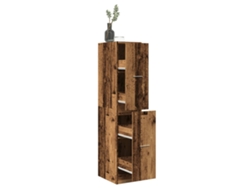 Mueble Boticário 30x41x144,5 cm Madera Derivada Madera Vieja