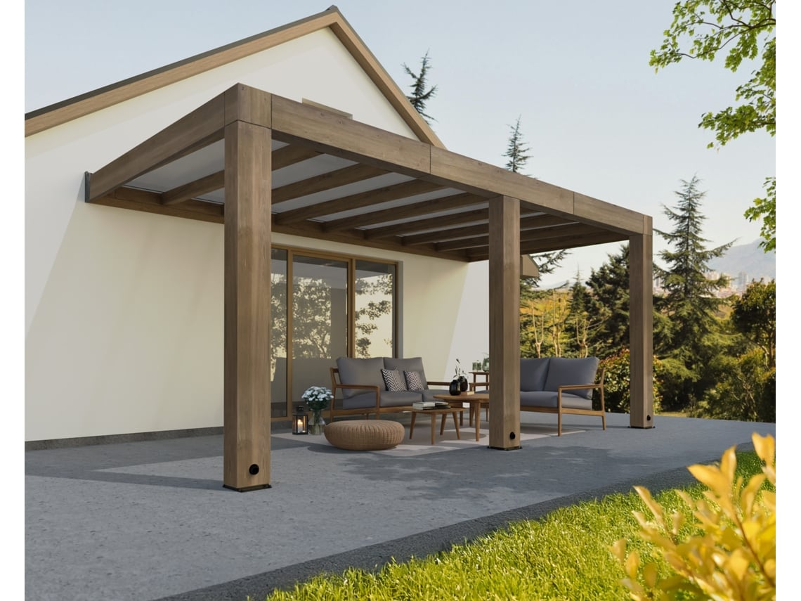 Pérgola CANOPIA Helsinki 3X4,7 Pérgola de madera de cedro