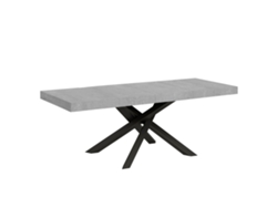 Mesa extensible Volantis Premium 180/440x90 cm con patas antracita Itamoby