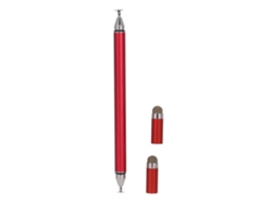 Bolígrafo Yhl 2 en 1 de alta precisión y respuesta rápida para teléfonos móviles y tabletas, bloc de notas rojo con funda protectora.