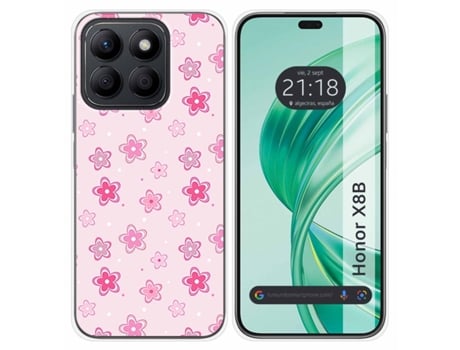 Funda Diseño Flores para Honor X8B TUMUNDOSMARTPHONE Silicona Multicolor