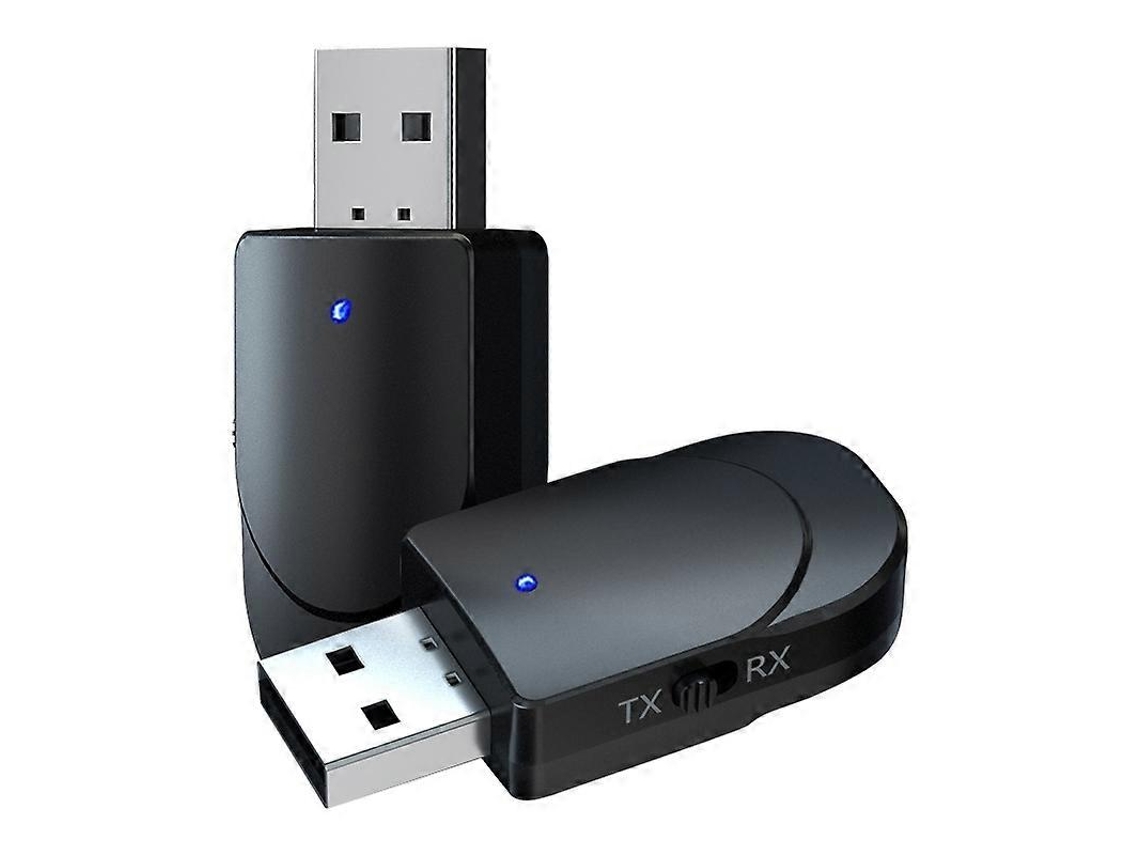 Adaptador Bluetooth USB KN330 Transmisor y receptor de audio con botón de interruptor Rosewell