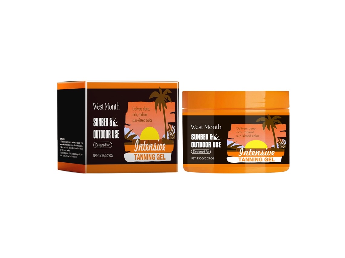Gel bronceador natural de zanahoria de alta calidad