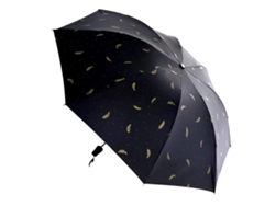 Paraguas Plegable 8 Varillas Manual Uv Impermeable Lluvia Sol Regalo Para Hombres Mujeres