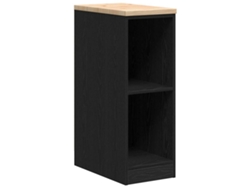 Maison Exclusive - Armario De Almacenamiento Para Garaje Negro 30x51x85 Cm