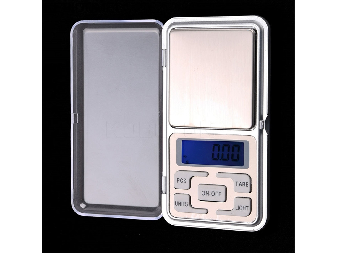 Mini escala de bolsillo digital Pantalla LCD 0.1G / 500G WT-33