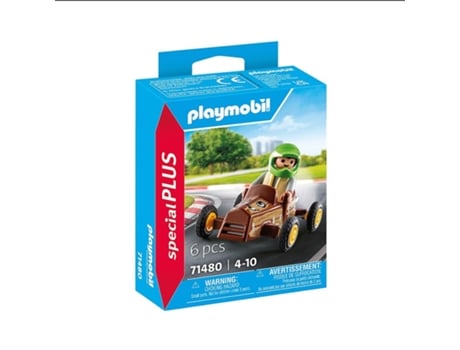 Special Plus Niño Con Kart PLAYMOBIL