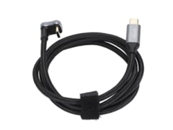 Cabo De Dados U Forma Usb-c Macho Para Macho 10gbps Pd100w Carregamento Rápido 4k 60hz 100cm