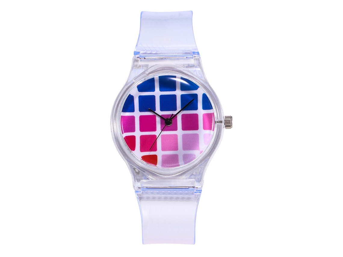 Reloj Analógico De Cuarzo Con Correa De Cuero Y Aleación Ligera - Regalo Informal De Moda Para Mujer (rosa)