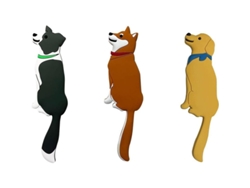 2026-3 Pack Gancho Autoadhesivo Animalito Lindo Para Pared Baño Cocina Sin Clavos Reutilizable