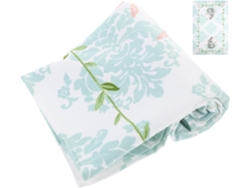 Paño de cocina de algodón puro, 70 x 45 cm, grueso y absorbente, multiusos, para cocina, mesa y centro de mesa, con estampado de conejo azul. Vayotoy