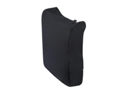 Mochila Oxford resistente al agua, bolsa de transporte portátil para cochecito de bebé con diseño ergonómico y plegable, negra.