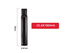 Tija de sillín de acero para bicicleta infantil (254/272 mm), accesorio de ciclismo, color negro, antioxidante, juguete para niños