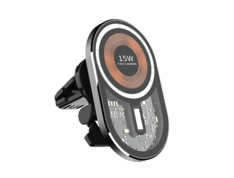 Cargador Auto CHRONUS CZWXC-221103-15FM Magsafe (Qi /iPhone - Negro)