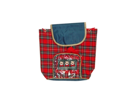 Mochila honey bear (cuadro escoces)