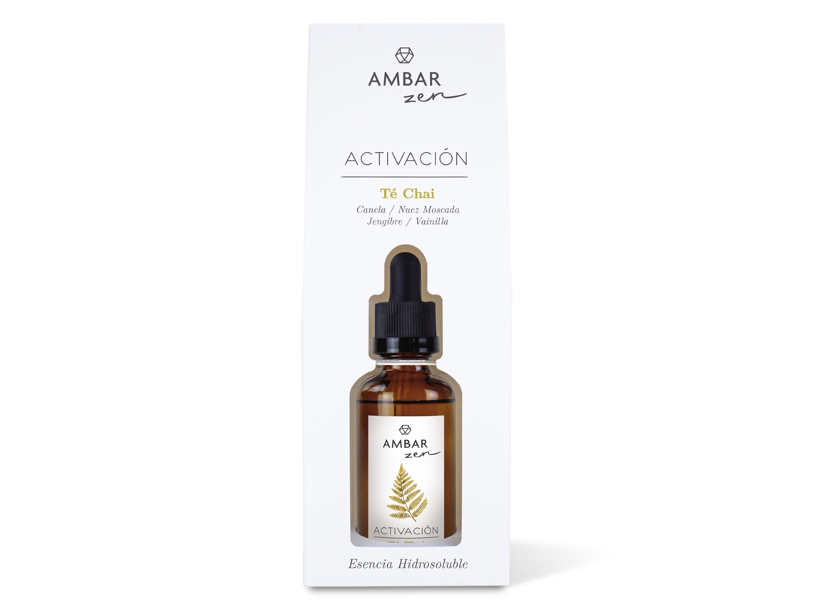 Esencia Humidificador Té Chai 50Ml Ambar Zen AMBAR PERFUMS