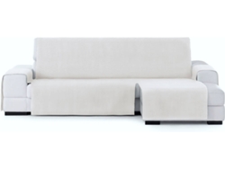 Funda Chaise Longue TODOPARAMICASA Levante Blanco (Brazo Derecho -  290 cm)
