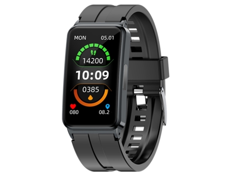 Smartwatch EP01 con pantalla a color de 1,47 pulgadas, compatible con monitorización de frecuencia cardíaca/monitorización de presión arterial