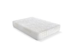 Colchón Sleep One Organic Altura Núcleo Bioform Alta Densidad Tejido Strech HÄUSBED Blanco (135x200)