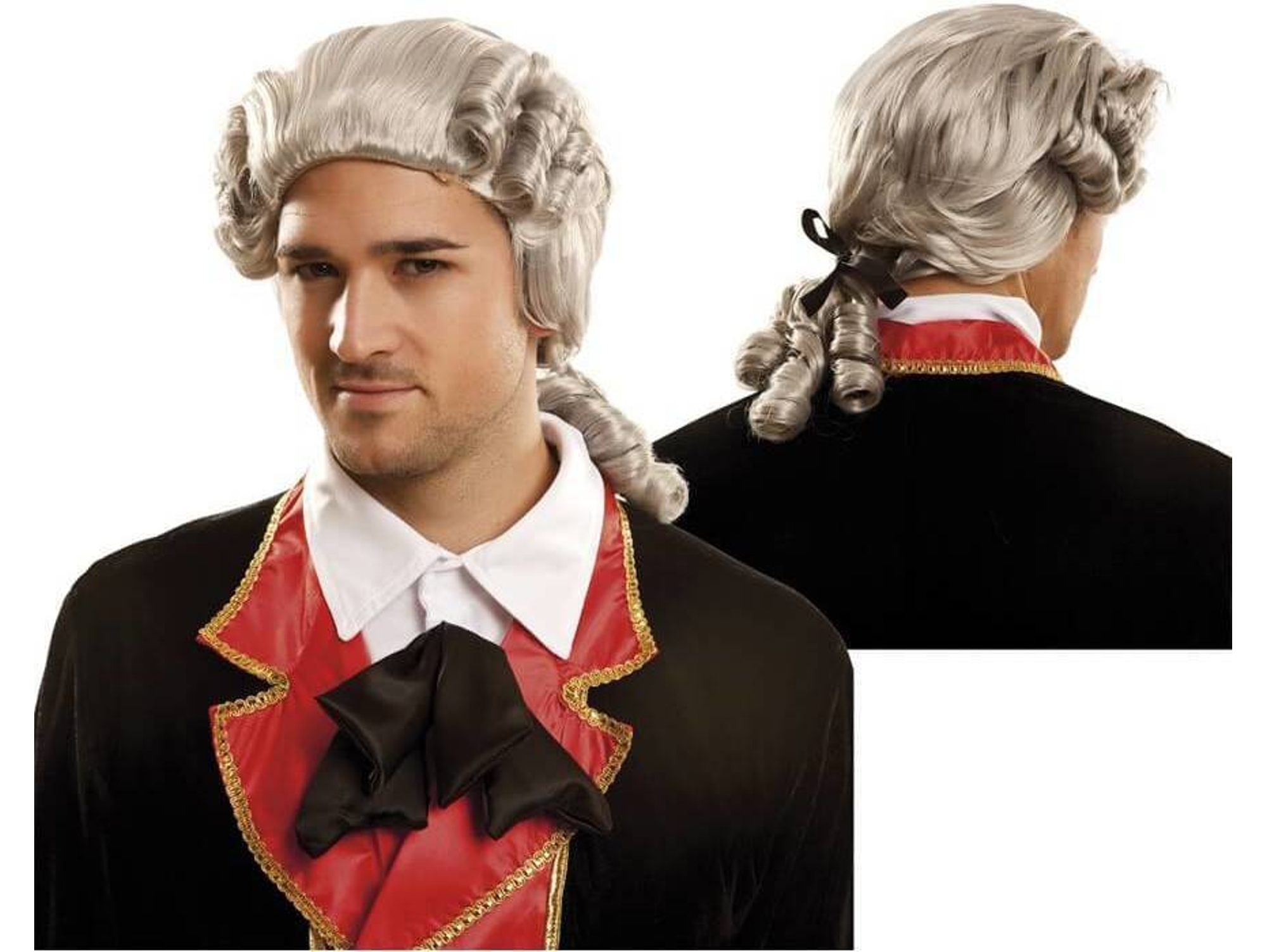 Peluca DISFRAZZES Duque Lord De Época (Talla: Talla Universal)