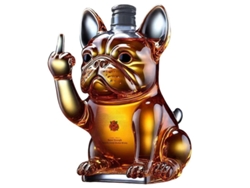 Divertida Jarra De Whisky Con Forma De Bulldog Francés: Un Dispensador De Bebidas Único Para El Bar De Casa Y Los Amantes Del Vino.