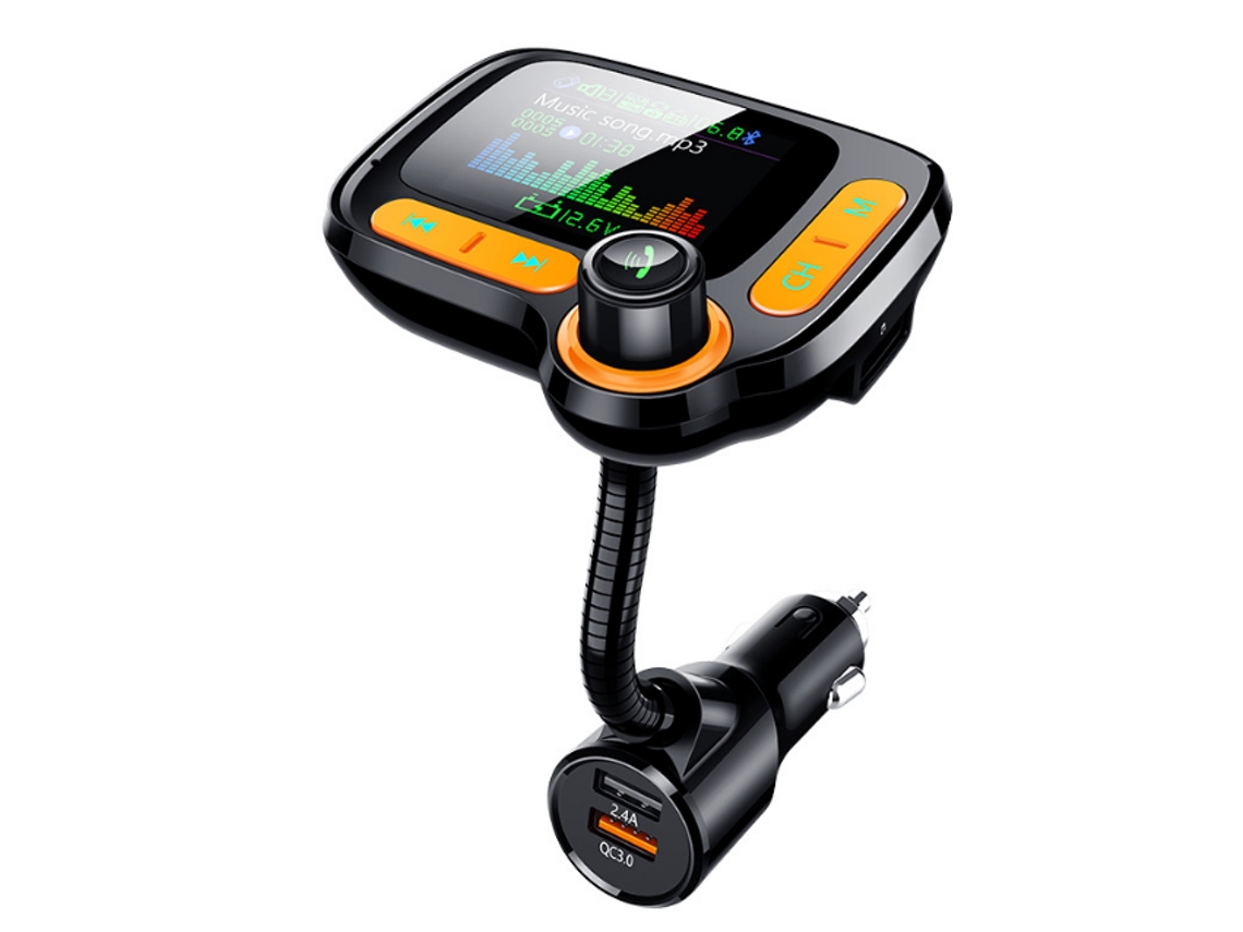 Actualice el audio de su automóvil con el reproductor Mp3 para automóvil con transmisor FM Bluetooth YIZHOOD