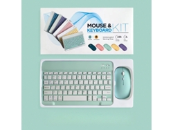 Combo de teclado y ratón inalámbricos Bluetooth Cuich de 10 pulgadas