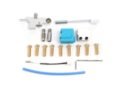 Kit De Bico Quente Extruder Para Impressora 3d Com Mangueira Silicone E Termistor