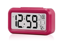 2026-reloj Despertador Digital, Batería, Luz Nocturna Inteligente, Temperatura, Fecha, Rojo, Dormitorio Oficina Hogar