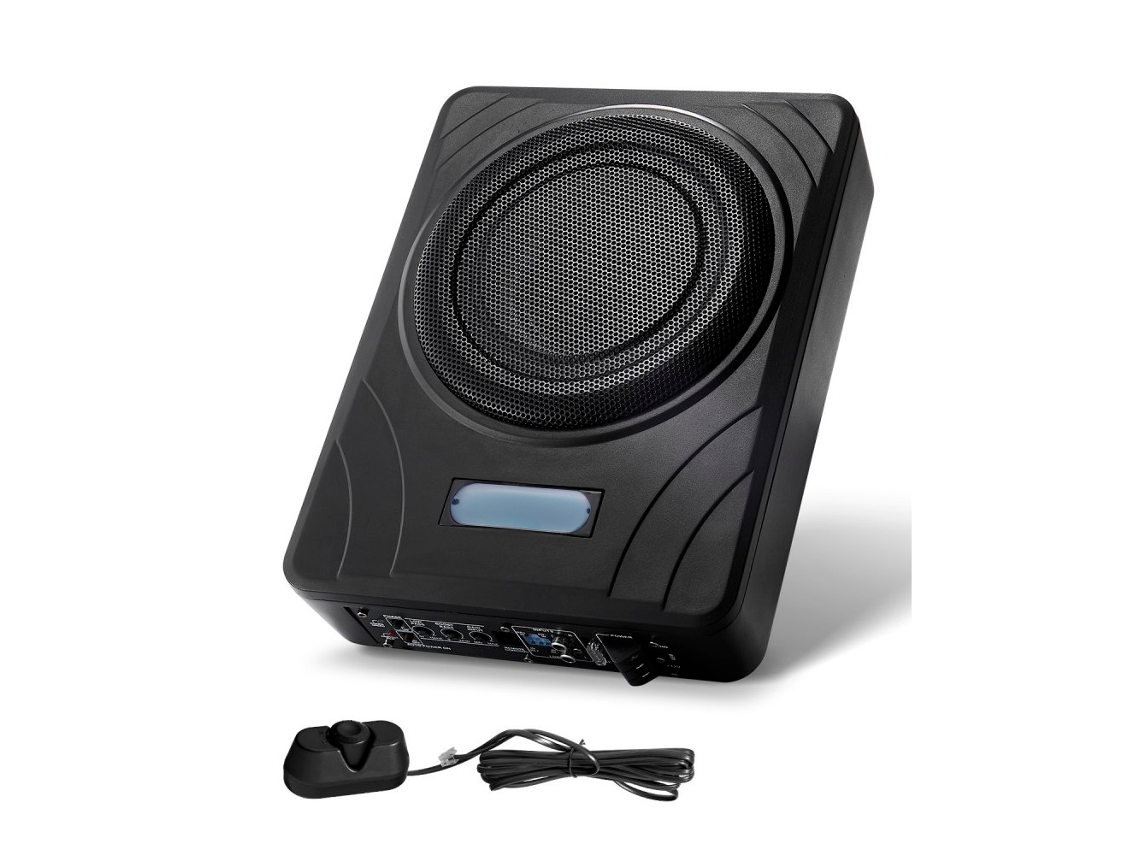 Subwoofer automotriz ultrasónico delgado de 8 pulgadas y 300 W Tekmaquinas con amplificador integrado