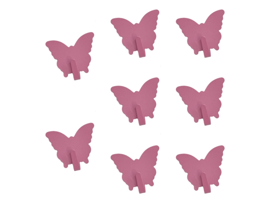 Ganchos de mariposa decorativos resistentes para colgar slowmoose