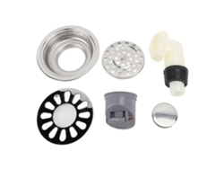 Desatascador de suelo para baño, acero inoxidable 304, antiolor, 9 cm