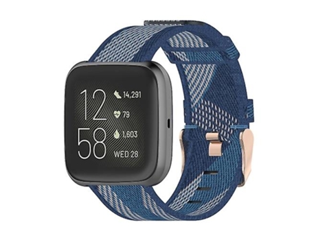 Correa Smartwatch Para Fitbit Versa 2, Fitbit Versa, Fitbit Versa Lite, Fitbit Blaze Azul VENISYMLIS