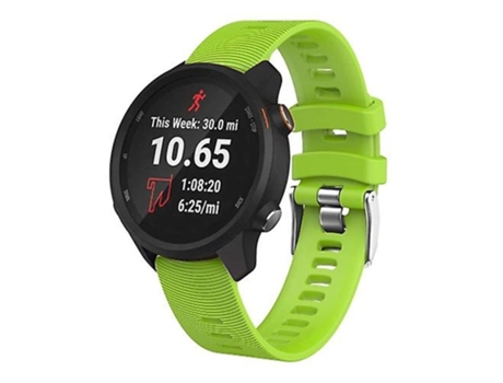 Correa Smartwatch Para Garmin Forerunner 245 Verde VENISYMLIS