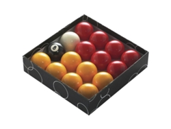 Conjunto de Bola de Sinuca Dourado 1 7/8´´POWERGLIDE