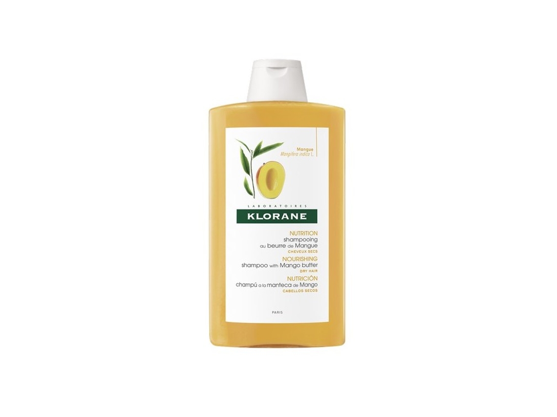 Champú KLORANE Nutritivo con Mantequilla de Manga (400ml)