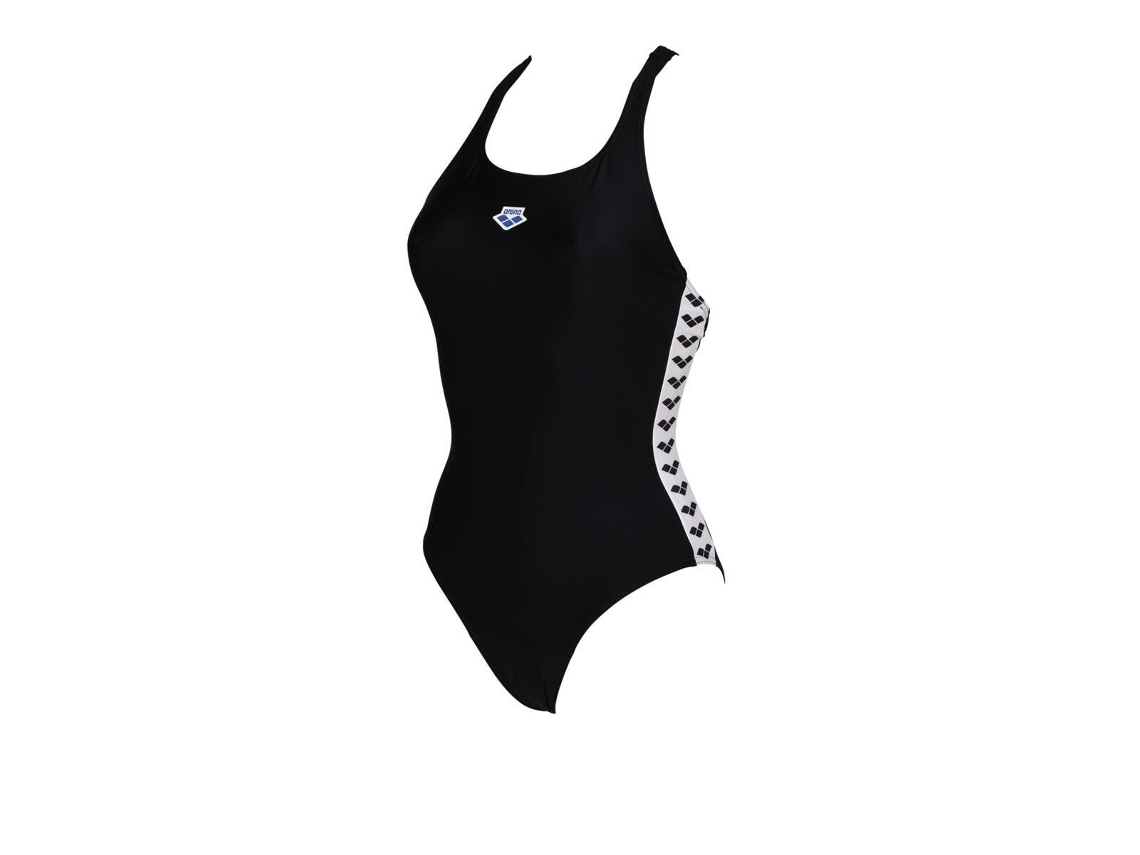 Bañador de Mujer para Natación ARENA Pieza Icons Racer Negro (42)