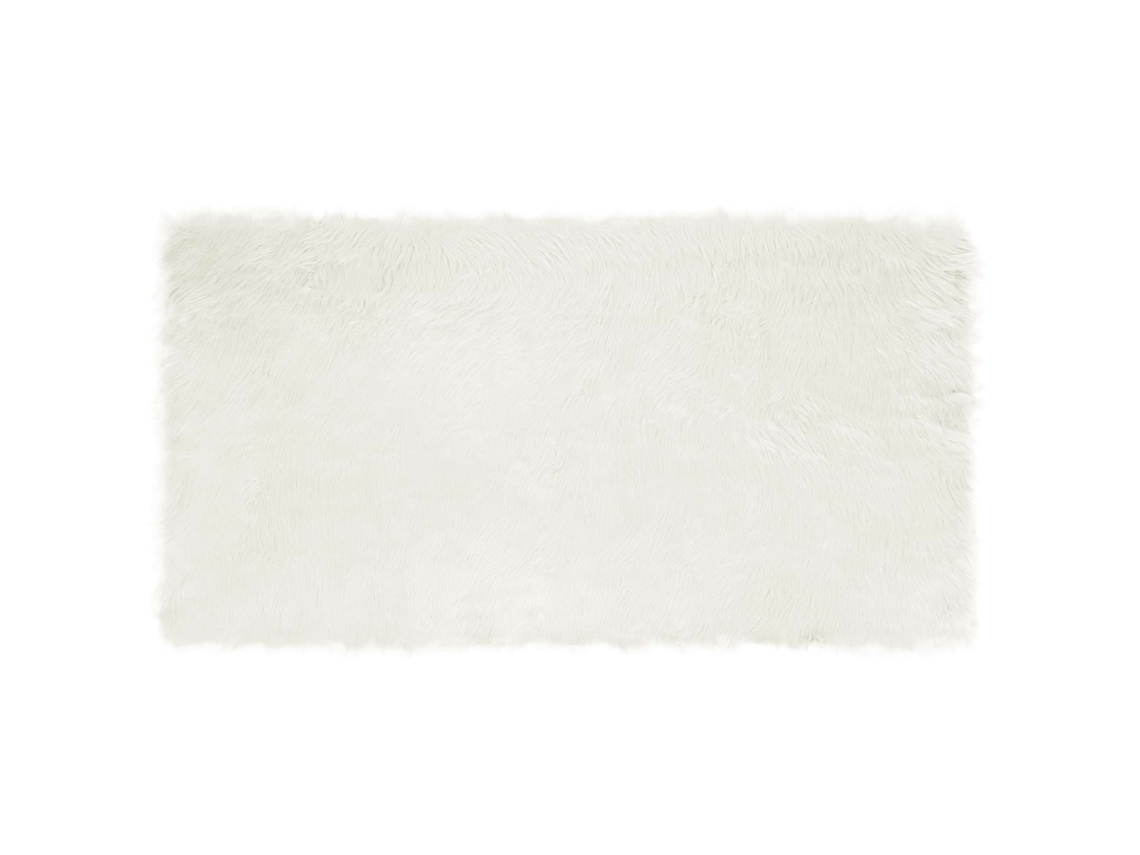 Vidaxl Alfombra De De Oveja Sintética Tafalla 80 X 150 Cm Poliéster