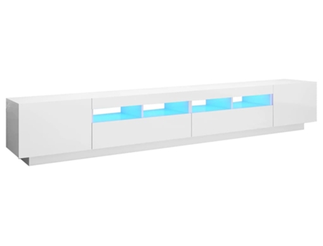 Mueble para la televisión VIDAXL Blanco Madera contrachapada (260x35x40 cm)