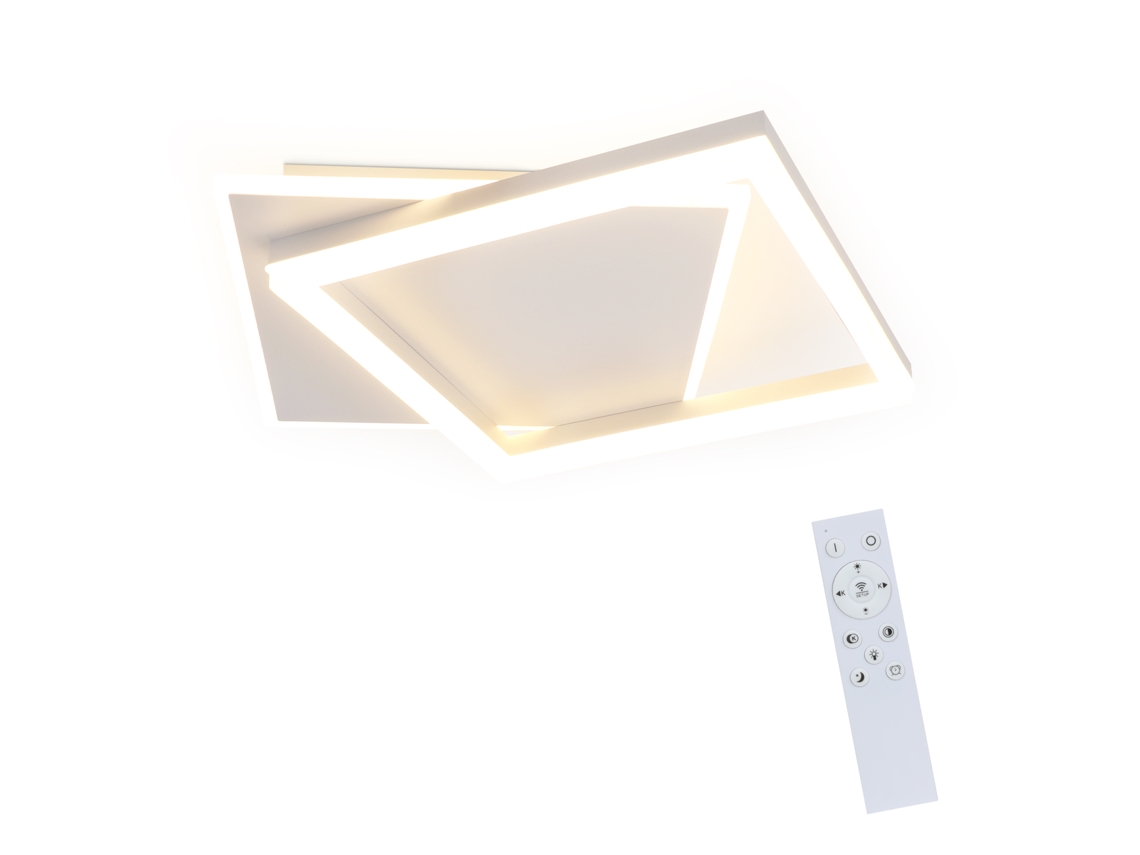 Plafón Led Negro Regulable Habitación con Mando 42W/44W NETTLIFE