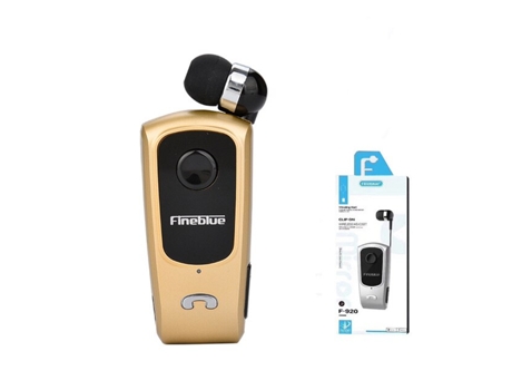 Auricular Bluetooth con Cable y Clip para Oreja FINEBLUE F920