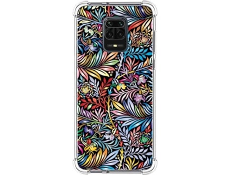 Carcasa Xiaomi Redmi Note 9S TUMUNDOSMARTPHONE Dibujos Antigolpes Flores 04 Multicolor