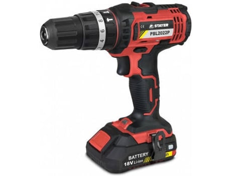 Taladro percutor a batería 18V - PBL 2022 PK - STAYER