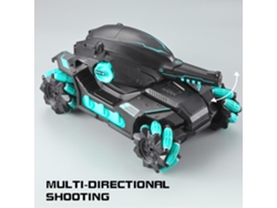 Coche Teledirigido De 2,4 Ghz Con Bolitas De Agua, Tracción A Las Cuatro Ruedas, Rotación De 360°, Modos De Control, Luz Y Música Para Niños.